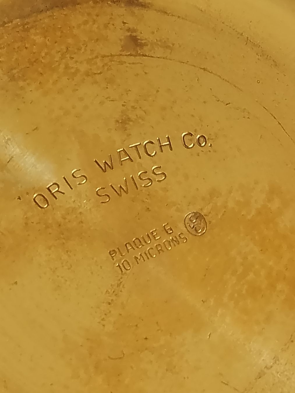 Oris Orologi: Oris Gold Plated handaufzug läuft  – Usato da Agno venduto da sam2608 4