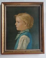 Albert Anker, Blondes Mädchen um 1888