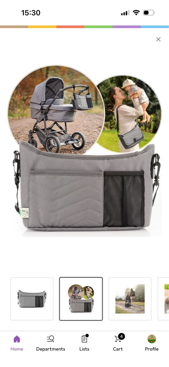 Borse: Kinderwagen Organizer / Stroller Organiser Bag – Usato da Zürich venduto da KrisZH 1