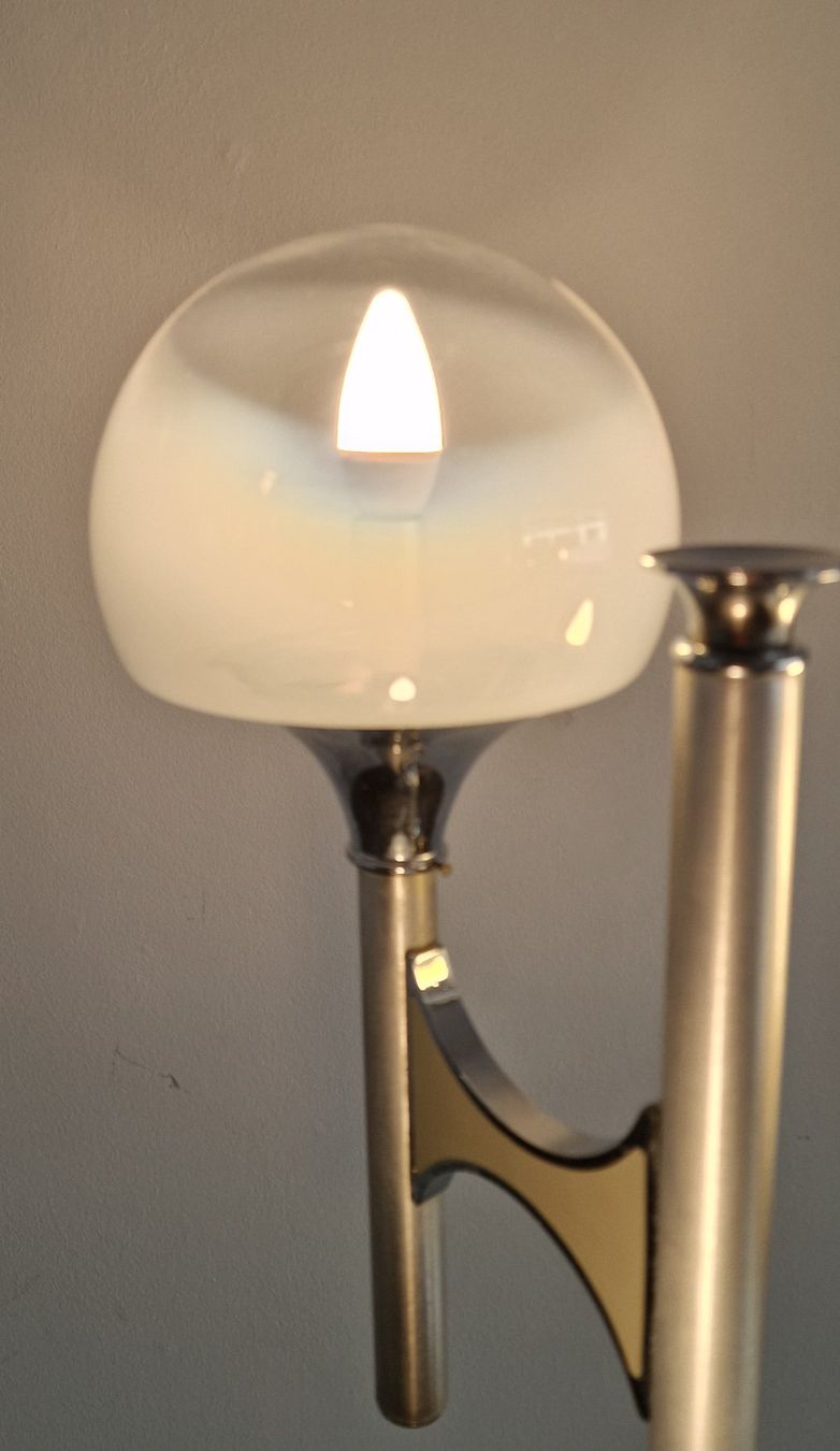 Lampen: Space Age Design, Gaetano Sciolari, Stehlampe, 1970er, Chrom – Gebraucht aus St. Gallen von chambredirecte 6