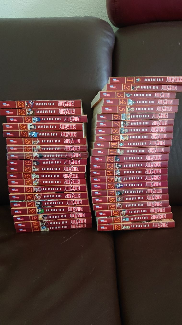 Fumetti: Manga Serie Fairy Tail angepasstes angebot kommentar spalte – Usato da Chur venduto da FreakofRarity