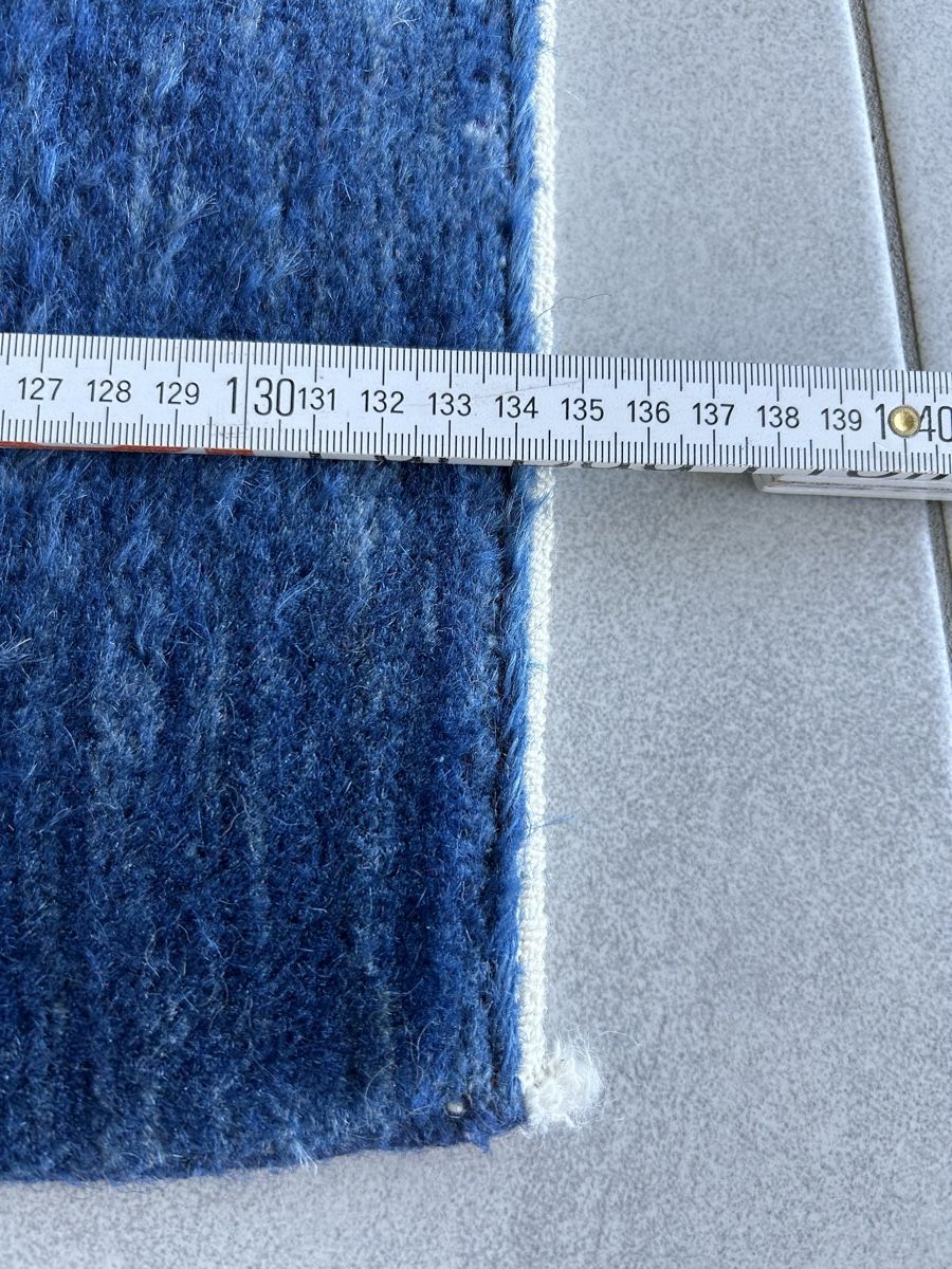 Gabbeh Teppiche: Gabbeh Baseri Orientteppich blau 1.33x0.78m – Gebraucht aus Lanzenhäusern von vic63 6