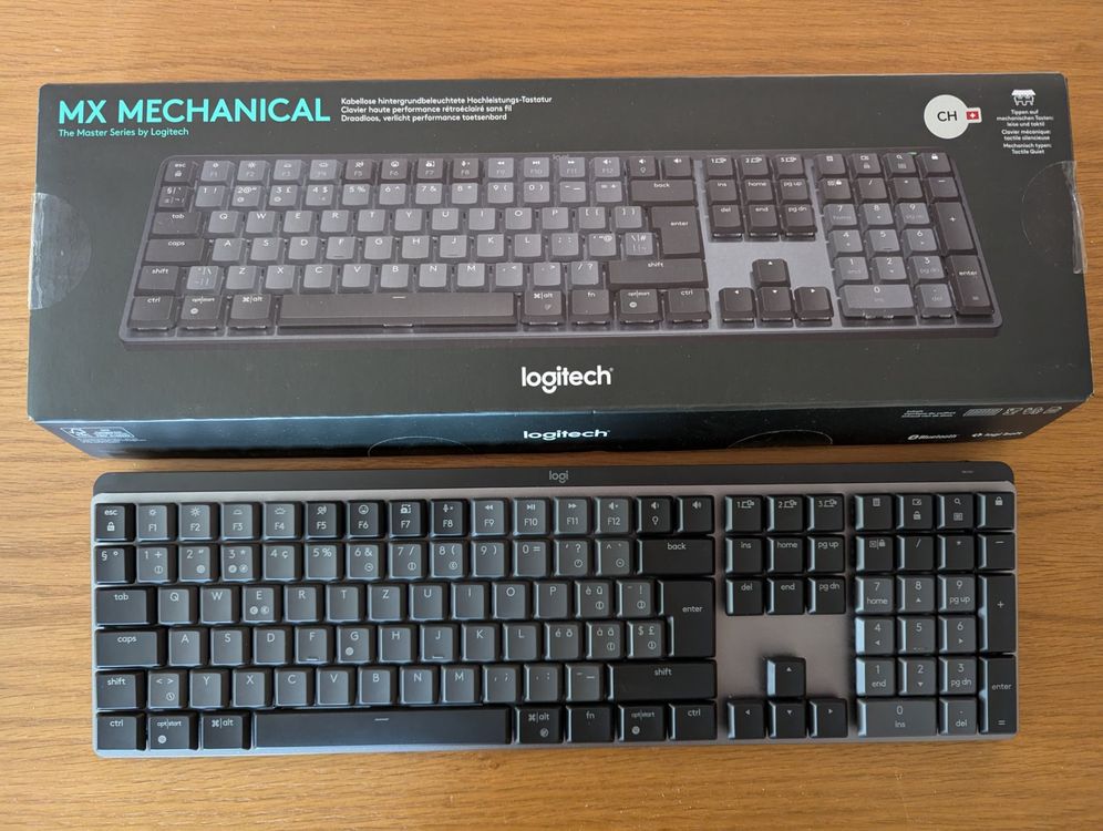 Logitech MX Mechanical Tastatur (CH) (Neu (gemäss Beschreibung)) in ...