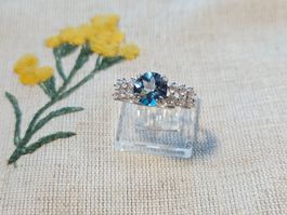 NEW - S925 Topaz Ring (Adjustable)