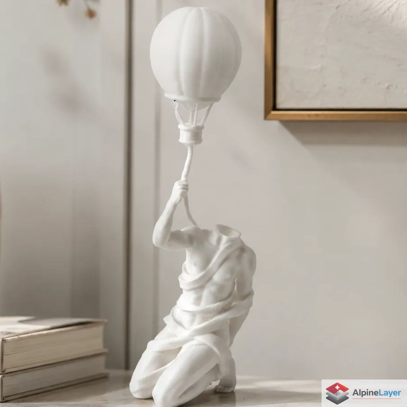 Skulpturen & Statuen: Headless Balloon Figure - Abstract Art Statue - 3D Printed – Neu (gemäss Beschreibung) aus Losone von AlpineLayer