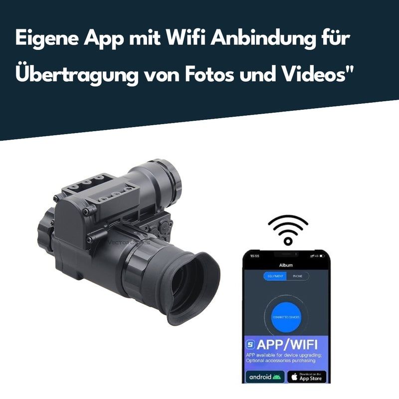 Schweizer Armee Stichwaffen: Vector Optics Monocular Nachtsichtgerät mit Helmmontage – Neu und originalverpackt aus Emmen von Pat-LU 4
