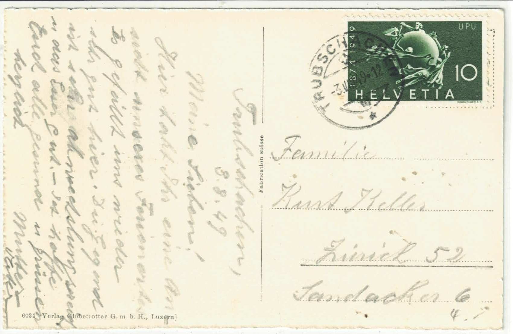 Cartoline postali: Trubschachen - Generalansicht – Usato da Ettingen venduto da Kartenplanet 1