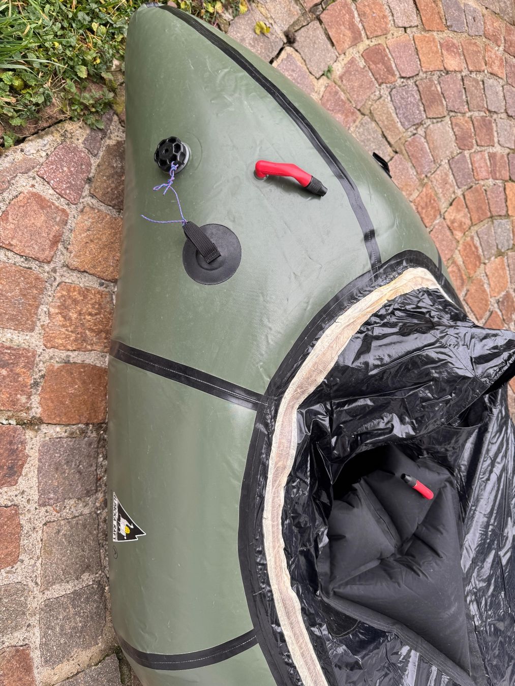 Barche: Packraft Alpacka waldgrün – Usato da Bad Zurzach venduto da peterrumpf007 1