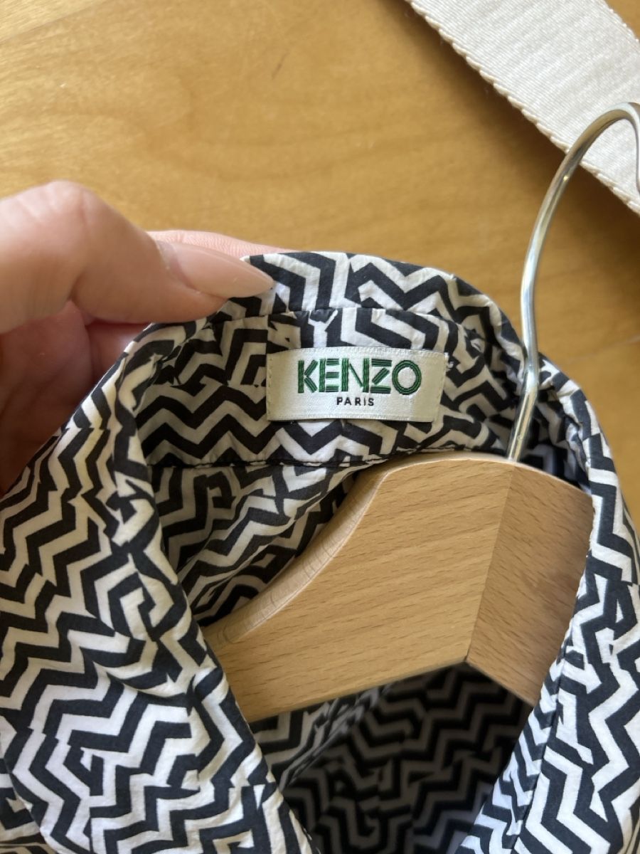 Kenzo Blusen: Kenzo black and white shirt – Gebraucht aus Zürich von Chiara_mc 4