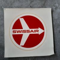 Aufkleber Swissair