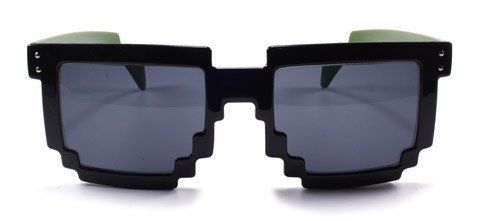 Occhiali & Lenti: Pixel Retro Gamer Sonnenbrille schwarz olive SRT231-BKOL – Nuovo e nell'imballaggio originale da Illnau venduto da diy-shop 1