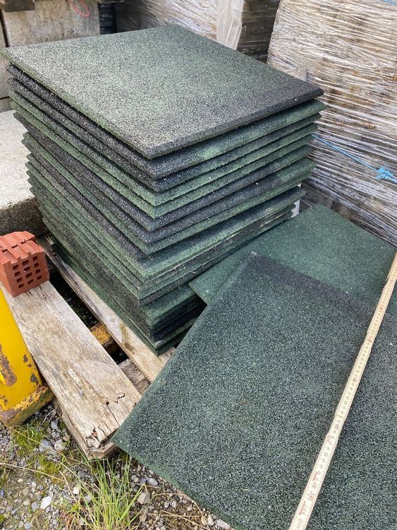 Gummimatten Spielplatz/Garten Kaufen auf Ricardo