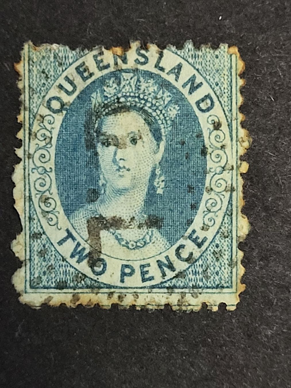 Tutti i francobolli: 1869-76, Queensland - Victoria – Usato da stäfa venduto da brandy66