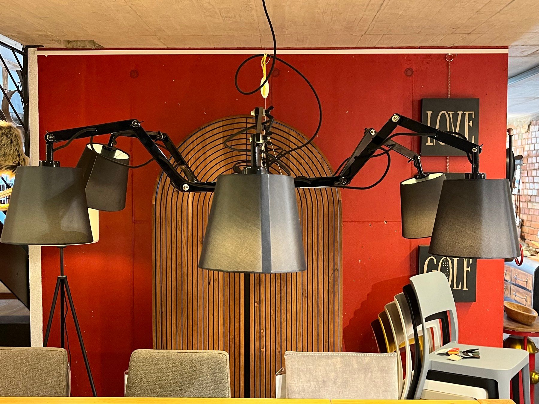Lampadari & plafoniere: Hängeleuchte Spider schwarz habufa – Nuovo e nell'imballaggio originale da Kloten venduto da bilgeri01