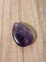 1 Anhänger aus Amethyst, Tropfenform 25×18 mm