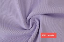 Rib Bündchen Lavendel