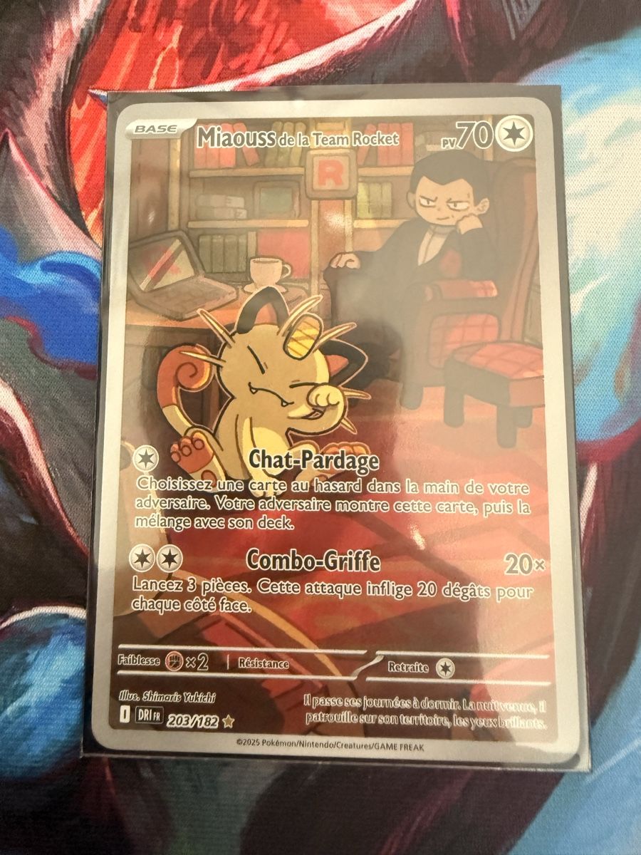 Pokémon Carte collezionabili: Miaouss de la team rocket EV10 FR – Nuovo (secondo la descrizione) da Pensier venduto da Looping56