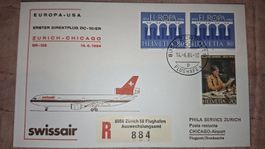 Swissair Zürich - Chicago 14.06.1984 