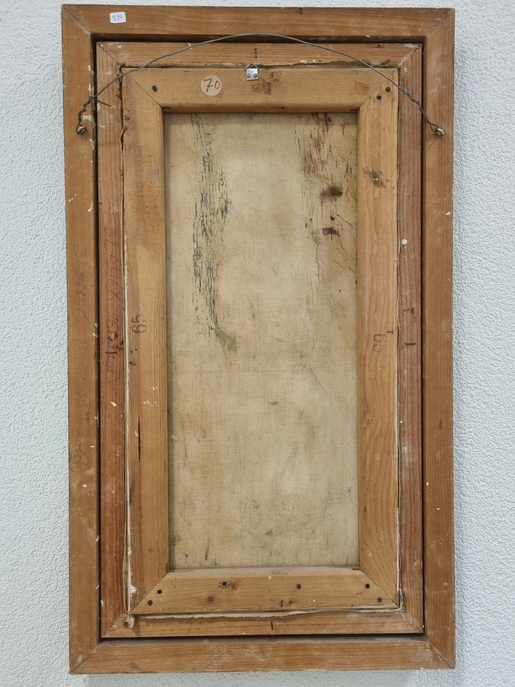 Dipinti: Gemälde "Dame am Balkon", handsigniert – Usato da Lenzburg venduto da freedomky 2