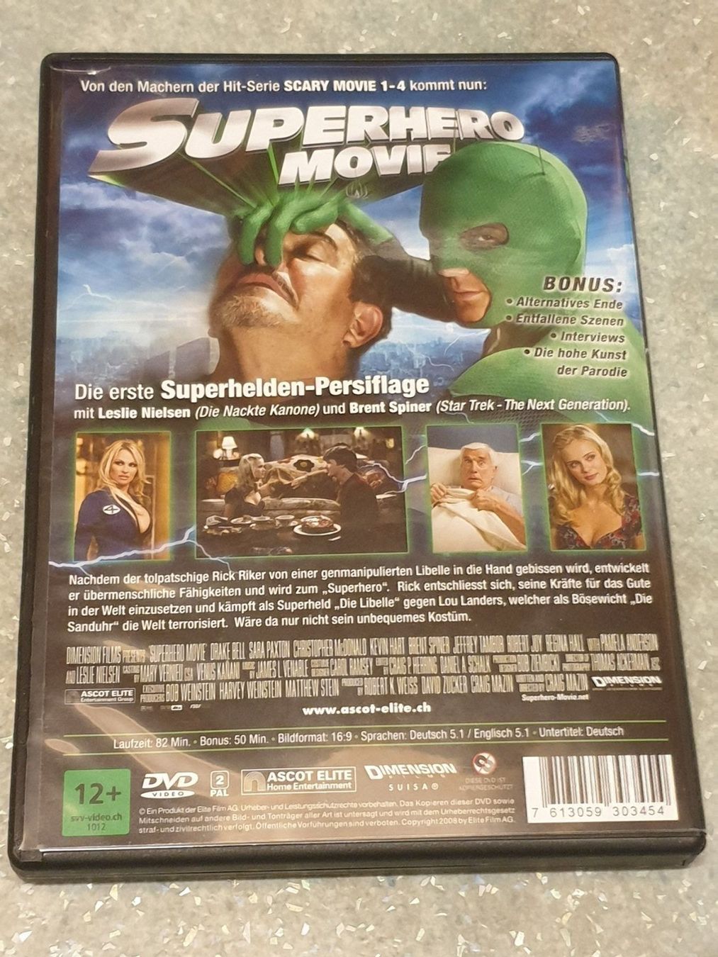 Tutti i DVDs: Superhero Movie – Usato da Rothenthurm venduto da Lord-Ren 1
