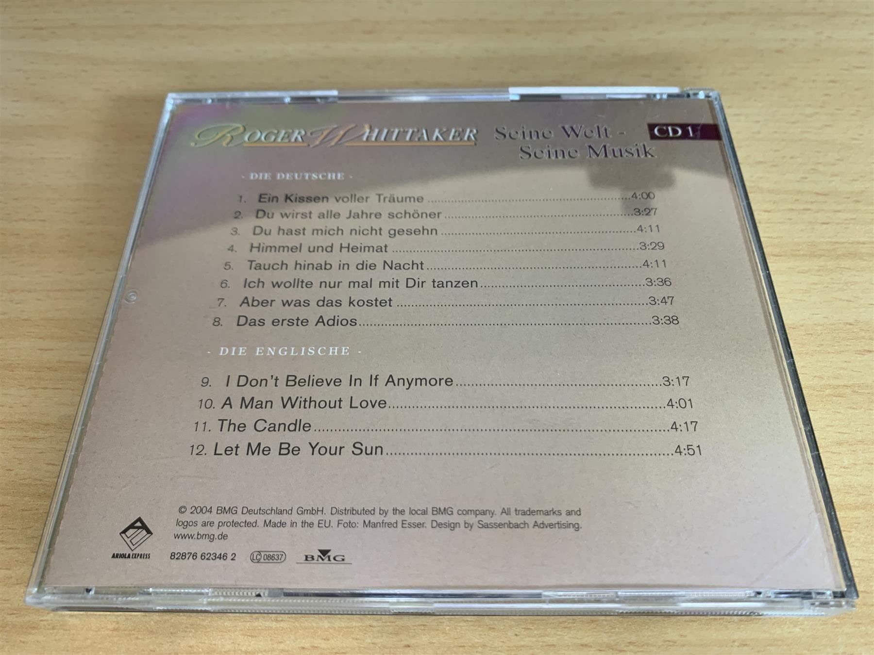 CD: Roger Whittaker - Seine Welt - Se - 3 CD – Usato da Rikon im Tösstal venduto da Alpenmutz 1