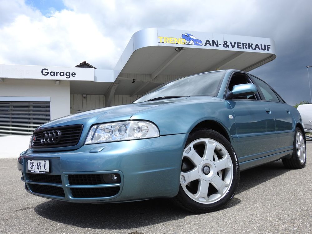 Audi S4 B5 Limo mit erst 104'850Km aus 2er Hand neu ab MFK