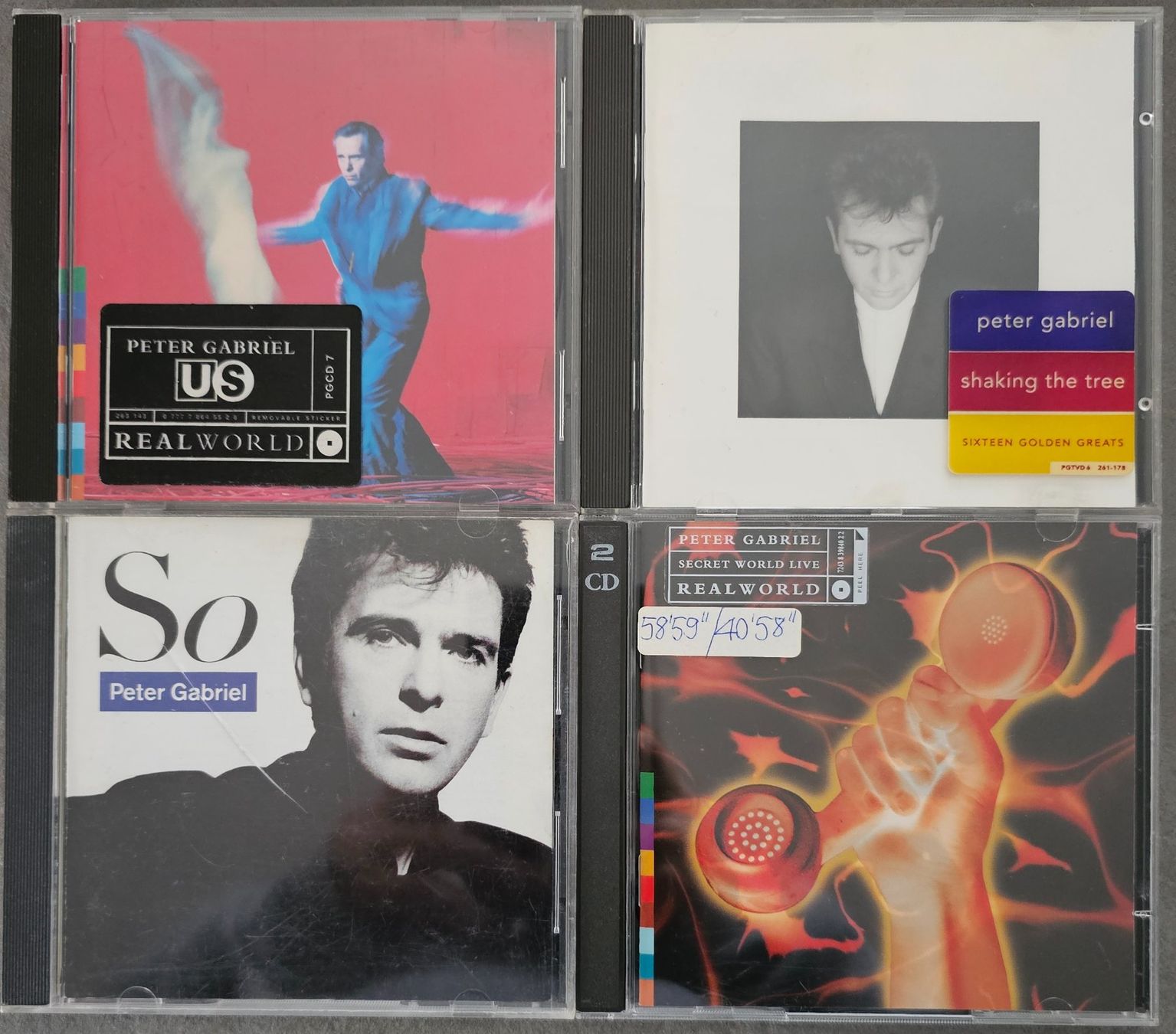 CD: Peter Gabriel CD's – Usato da Unterkulm venduto da Chaplyn2018
