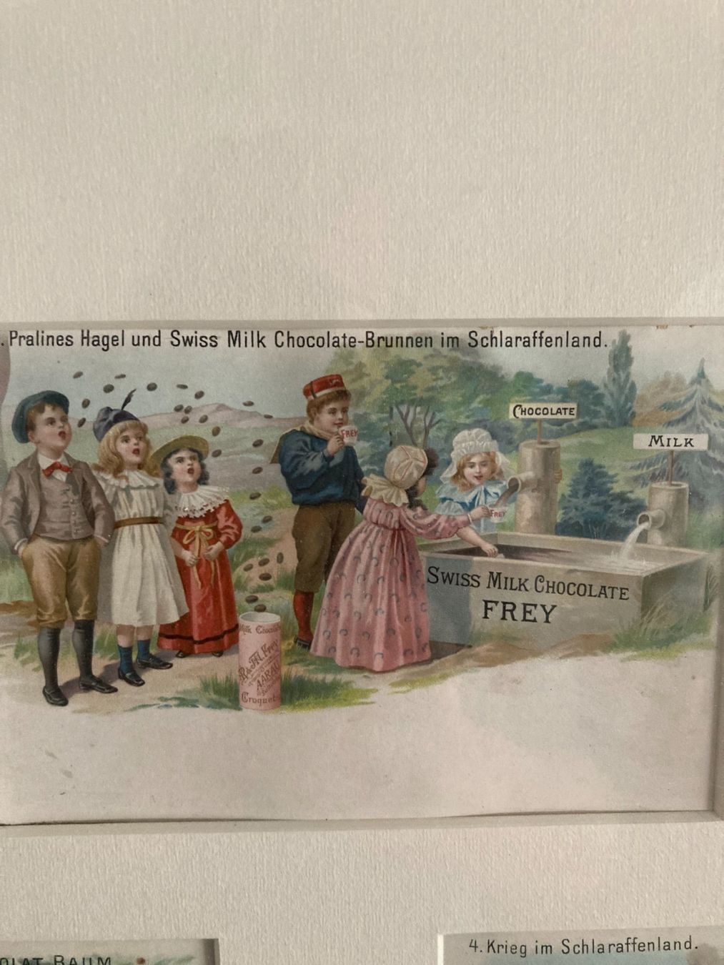 Grafica & Litografie: Schokolade Frey, Chromolithographien, Werbung der Schoggifab – Usato da Luzern venduto da rup_r6cz 2