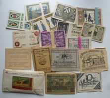 Lot ++ Deutsches Notgeld in Originalverpackungen - SELTEN