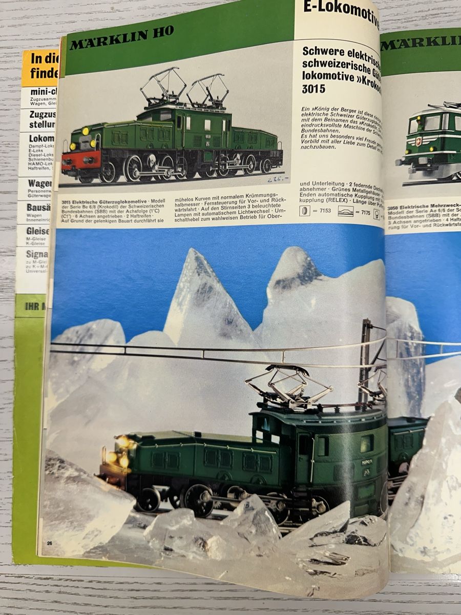 Märklin Modelleisenbahnen: Märklin Katalog 1972 D – Gebraucht aus Lupsingen von New-Haven 2