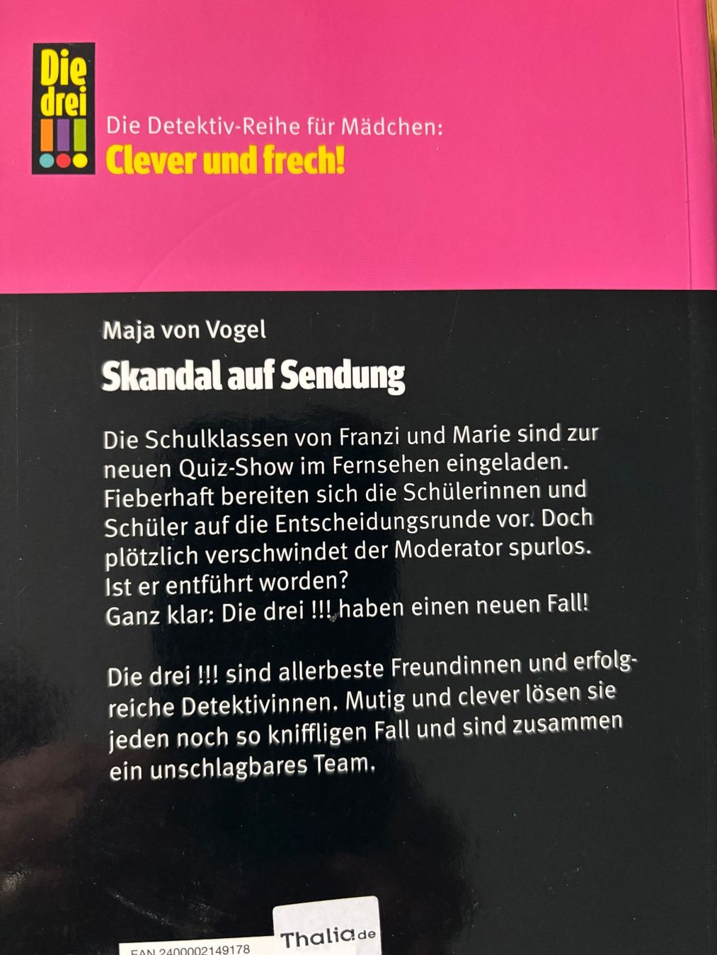 Bücher: Die 3 Ausrufezeichen, Skandal auf Sendung – Gebraucht aus Sins von sinserin 1