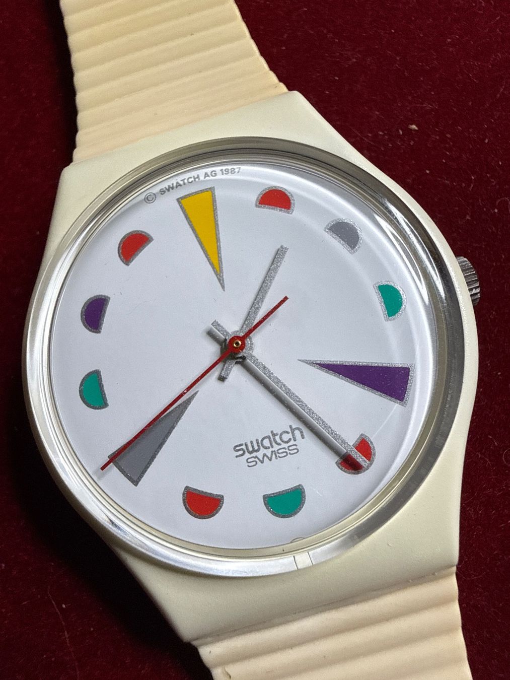 Swatch Uhren: Swatch 1987 – Neu (gemäss Beschreibung) aus Pfeffingen von Allhandelklgwatches