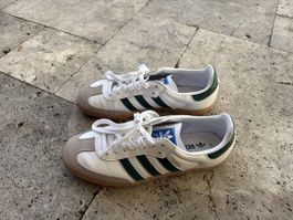 Adidas Samba Herren Sneaker Weiss Gruen Grösse 40 2/3