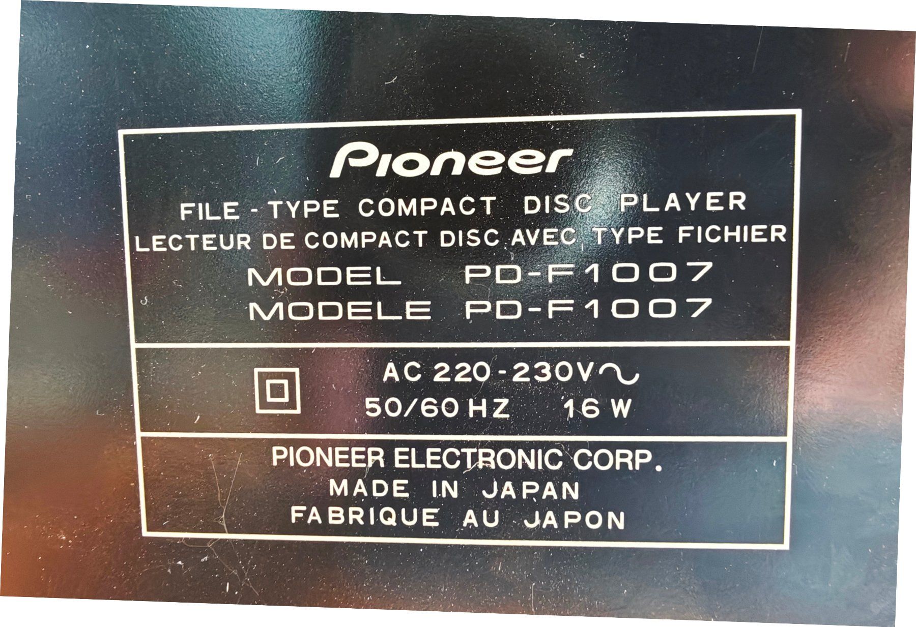 CD: CD-Wechsler Pioneer File 301 Disk – Usato da Wallisellen venduto da Martweb 2