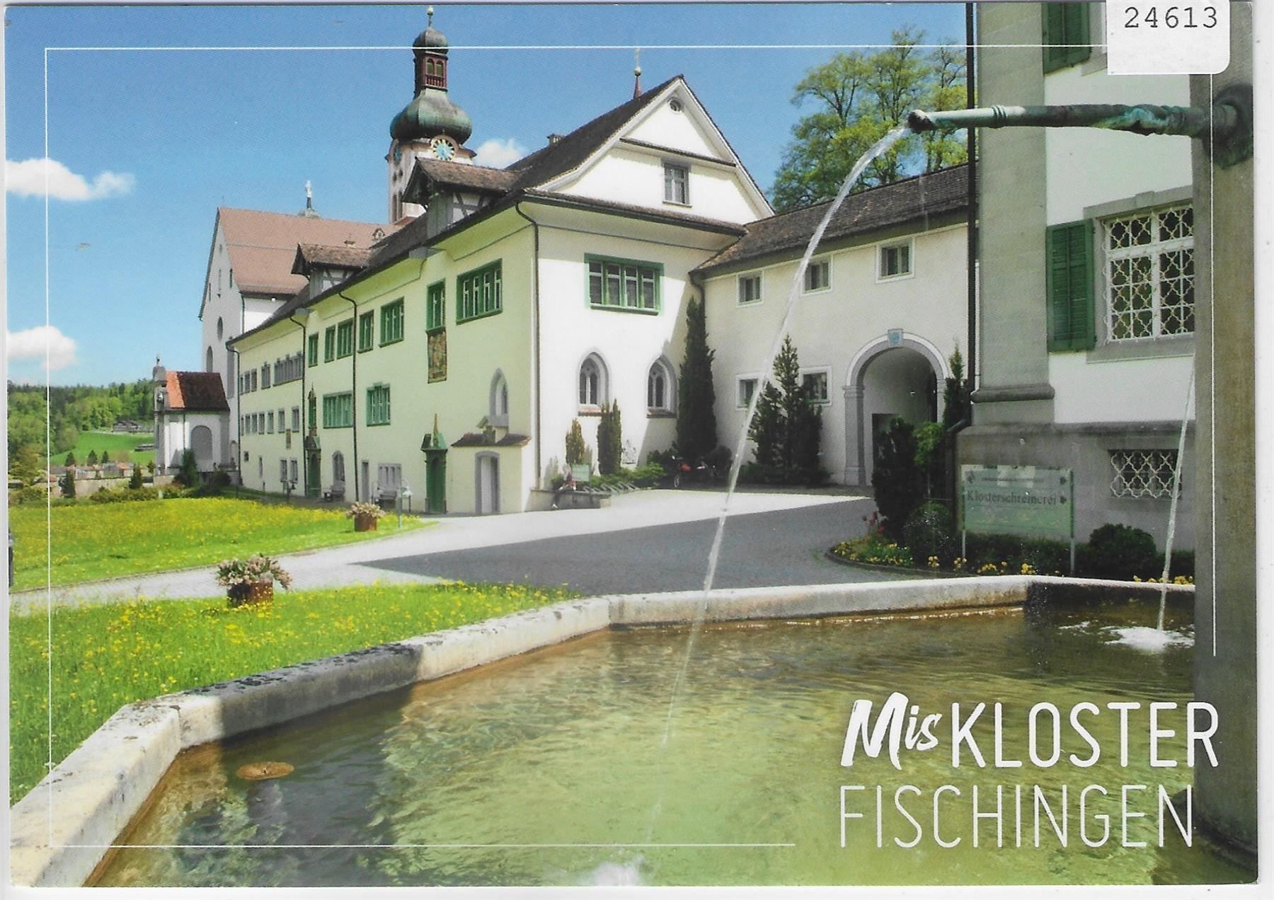 Cartoline postali: Mis Kloster Fischingen - Brunnen – Antico da Ettingen venduto da Kartenplanet