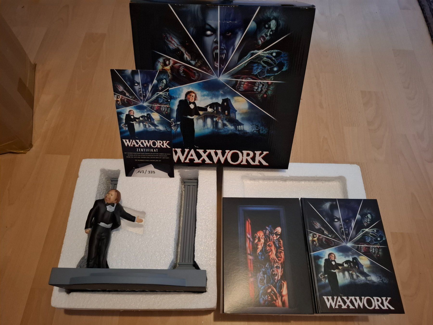 Tutti i DVDs: Waxwork (Mediabook mit Büste) – Usato da Frauenfeld venduto da Frankenstein01 1