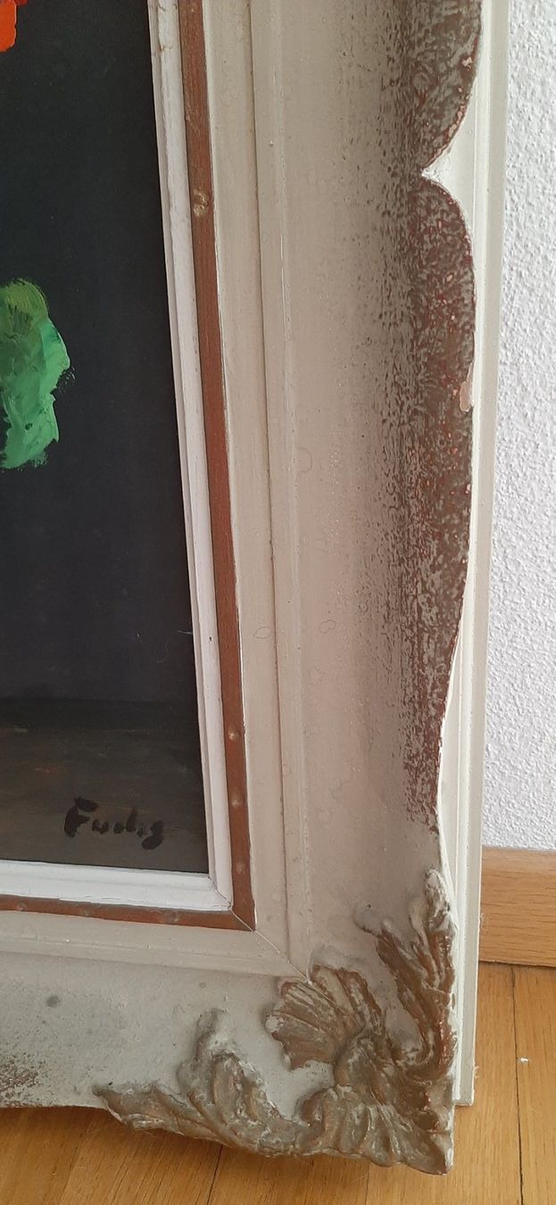 Gemälde: Geranien  Ernst Fuchs – Gebraucht aus Uster von  5
