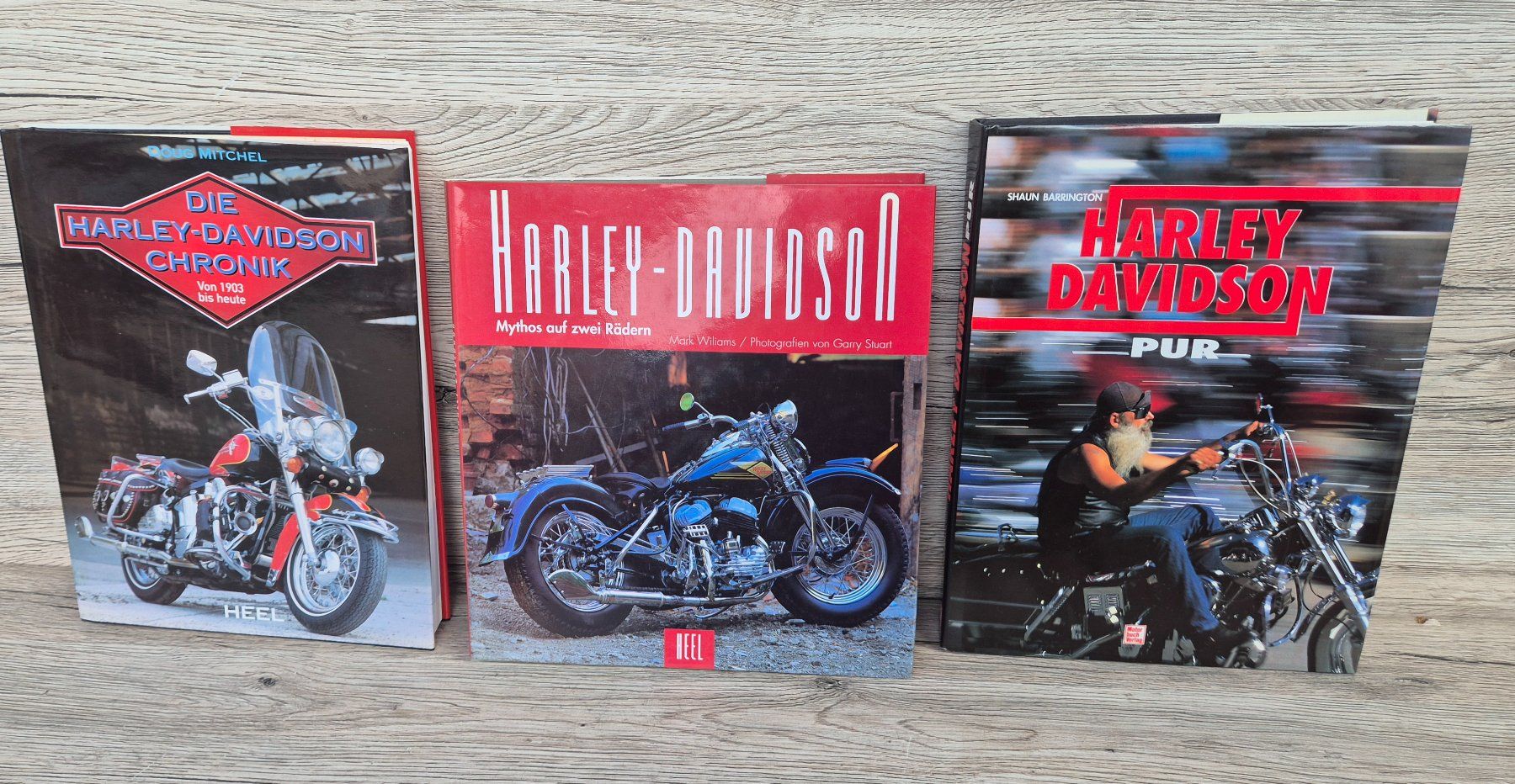 Libri: 6 grosse bebilderte Bücher über Harley Davidson – Usato da Neerach venduto da SilliS 3