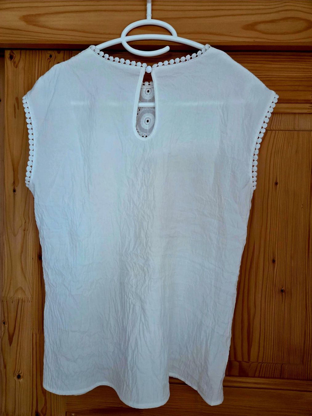 Zara T-Shirts: Top blanc sans manches taille S état neuf – Gebraucht aus Praz-de-Fort von val_j9xs 1