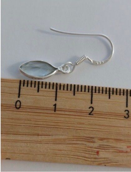 Orecchini pendenti & Orecchini a lobo: Ohrringe Silber 925 mit glaskristall ohrhänger – Nuovo (secondo la descrizione) da Winterthur venduto da Arunasu 2