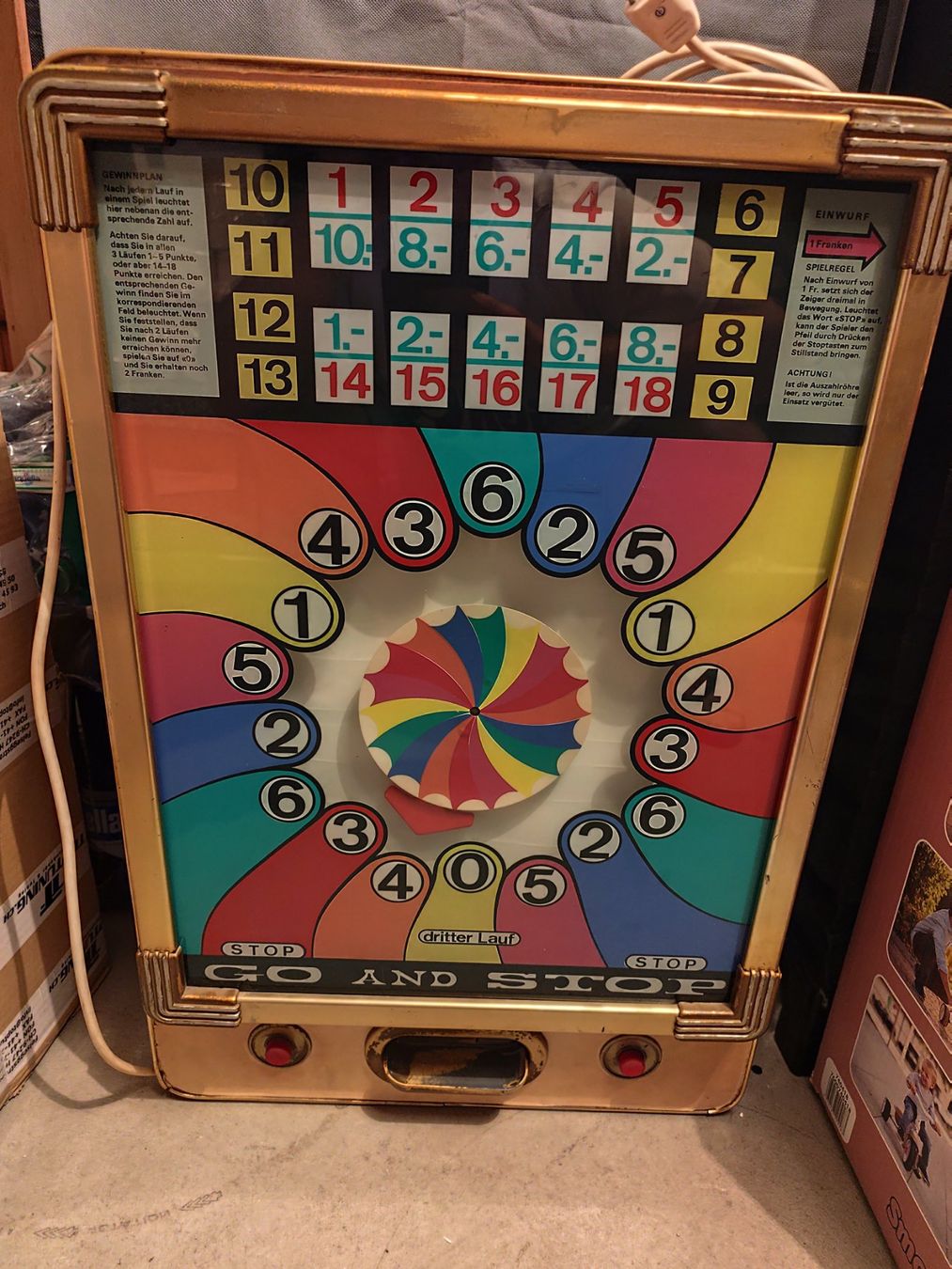 Slot Machine: Go and Stop Spielautomat – Difettoso da Pfeffingen venduto da SuissCompany