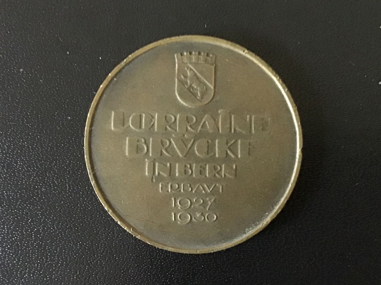 Medaglie: Bronzemedaille Lorraine Brücke Bern 1930 – Usato da Urtenen-Schönbühl venduto da absolut08 1