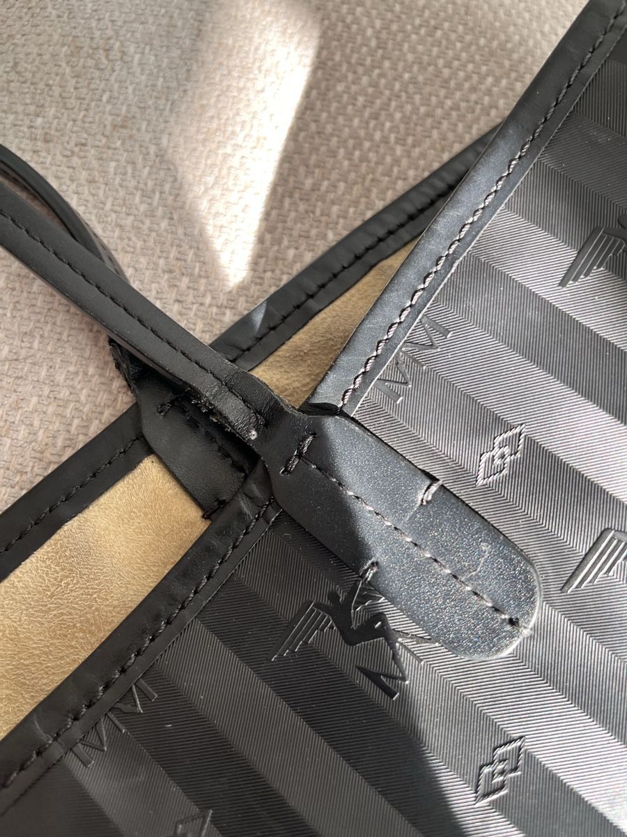 Maison Mollerus Taschen für Damen: Maison Mollerus Tote Bag Black Patterned Medium  – Gebraucht aus Lausanne von Danash 8