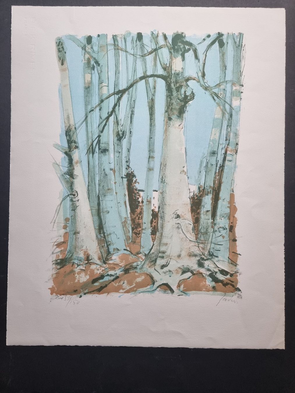 Grafiken & Lithographien: RUDOLF ZENDER LITHOGRAPHIE SIGNIERT NUMMERIERT – Gebraucht aus Gersau von grafik-kunst