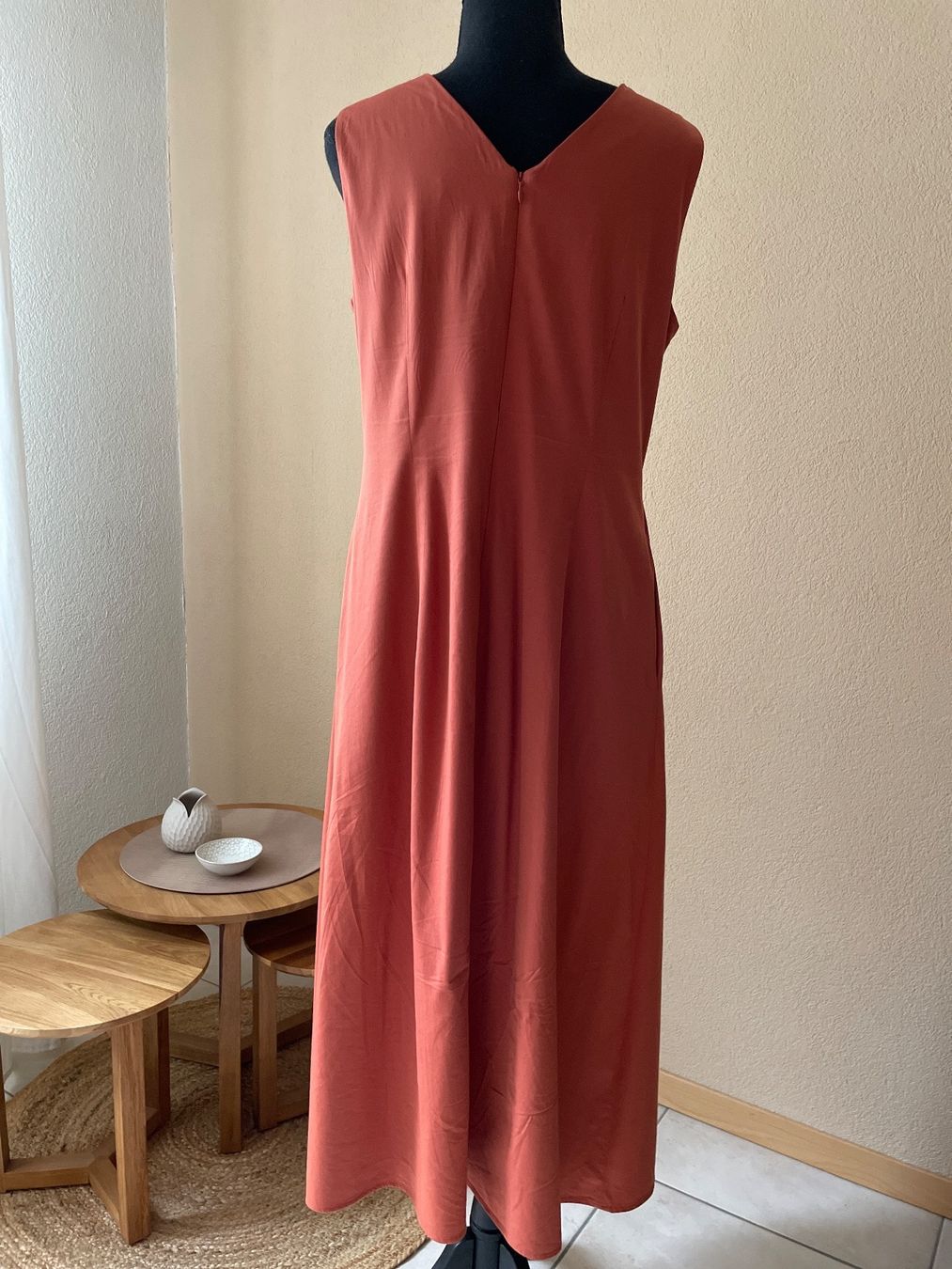 Kleider: Langes Kleid von S.Oliver Gr.36 - cognac – Gebraucht aus Birsfelden von Nic21 4