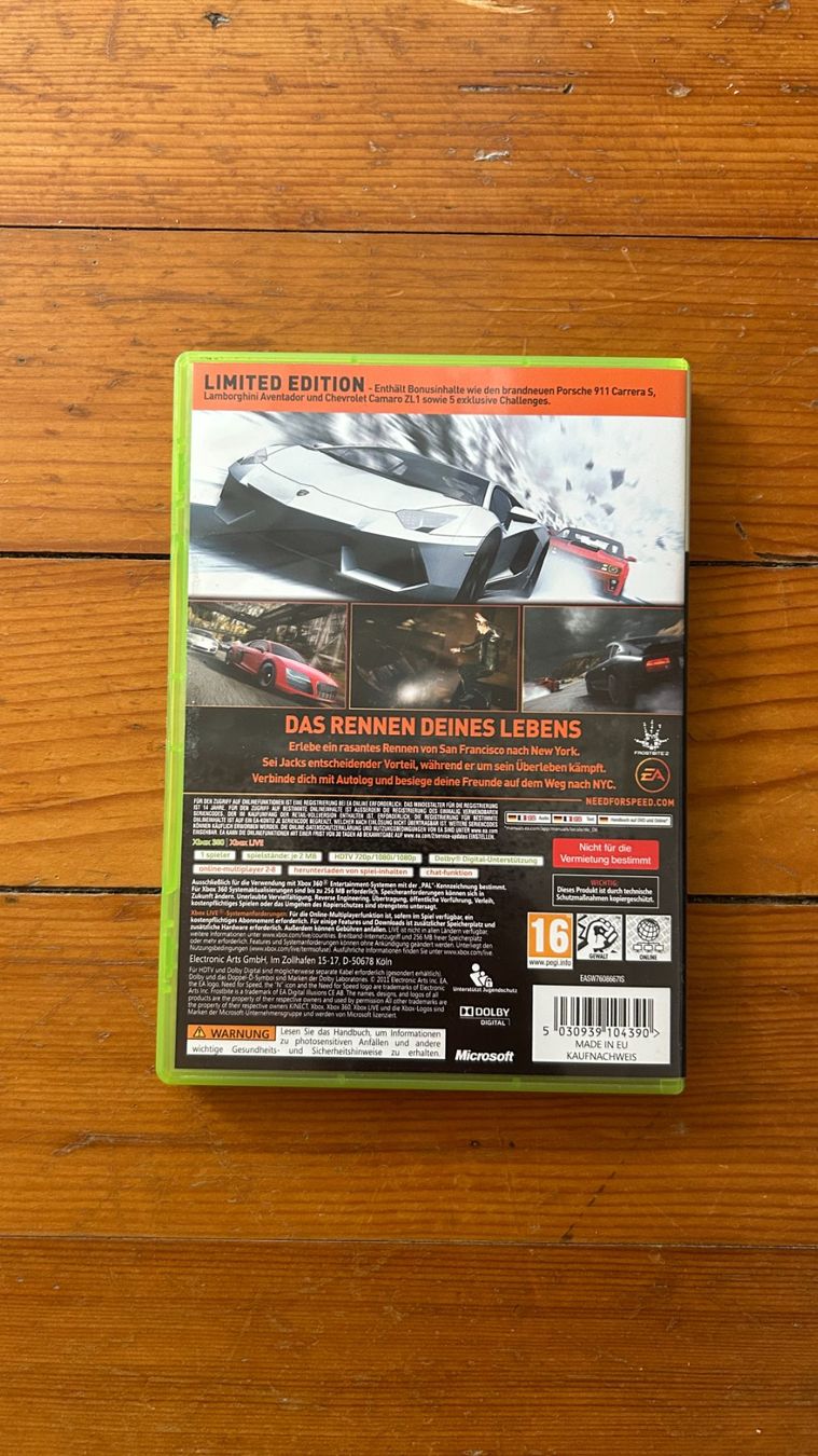 Microsoft Giochi: Need For Speed The Run | Multilingue | Xbox 360 – Usato da Alle venduto da protokollstudio 1