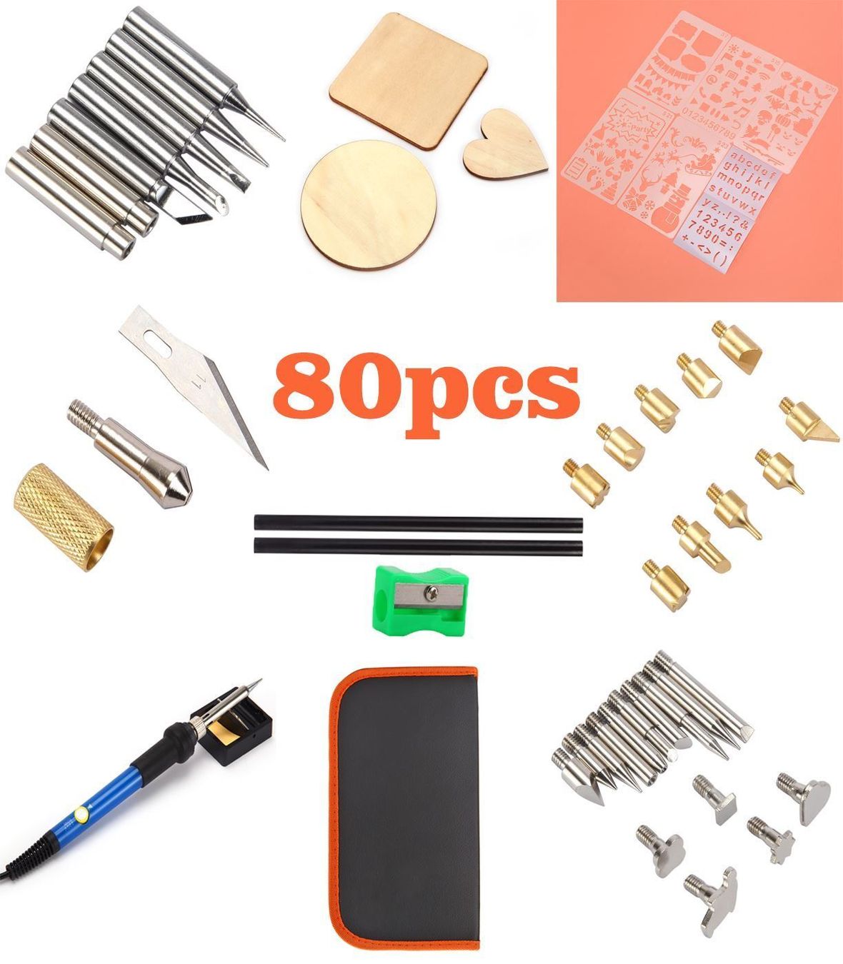 Kit bricolage: Brandmalerei Brandmalkolben Set80 PCS – Nuovo (secondo la descrizione) da Thun venduto da onlino