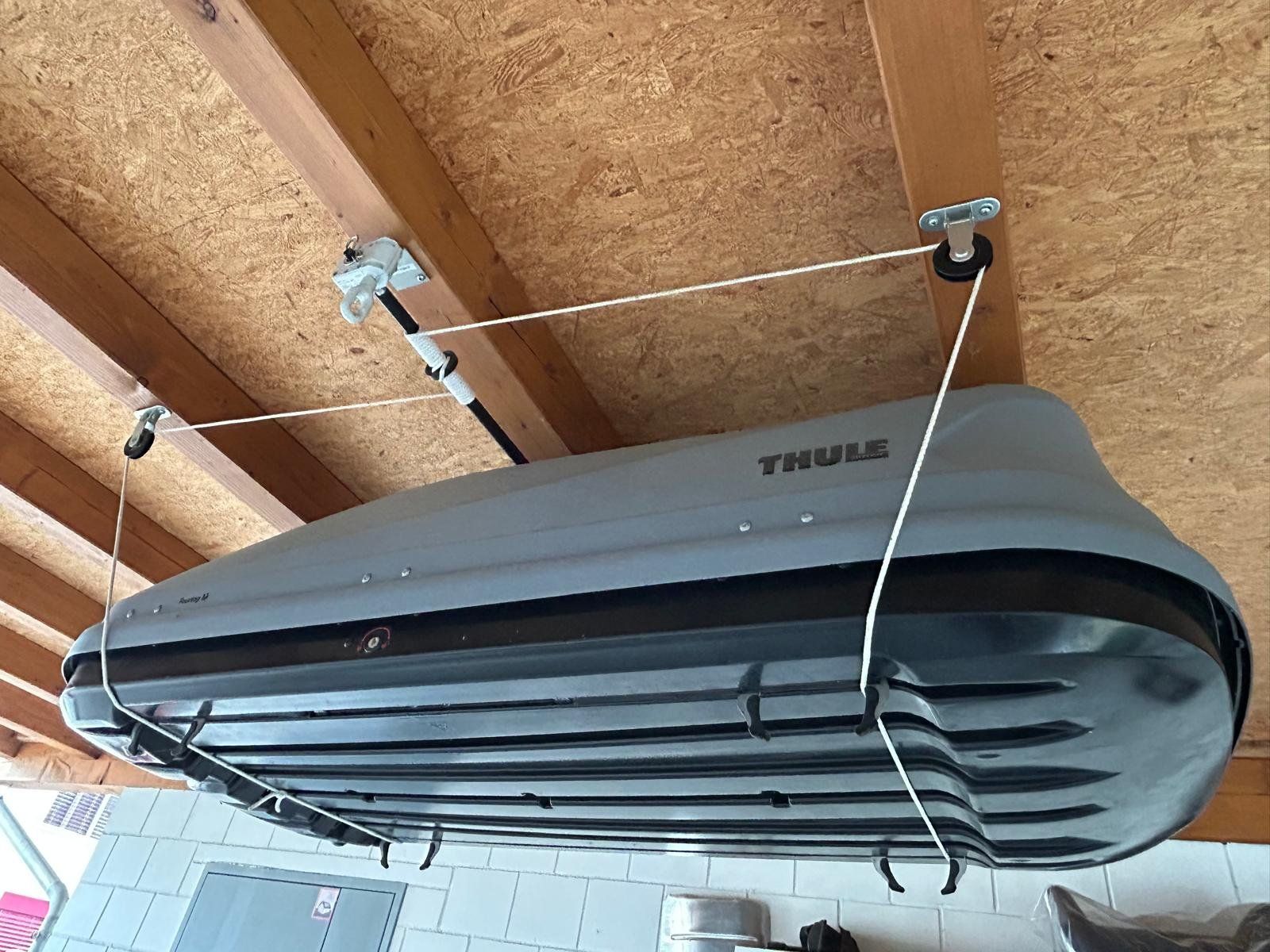 Thule Box da tetto: Dachbox Thule Touring M + Deckenlift – Usato da Dotzigen venduto da igi_ch 1