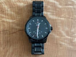 Montre Naviforce noire neuve | Neue schwarze Naviforce Uhr