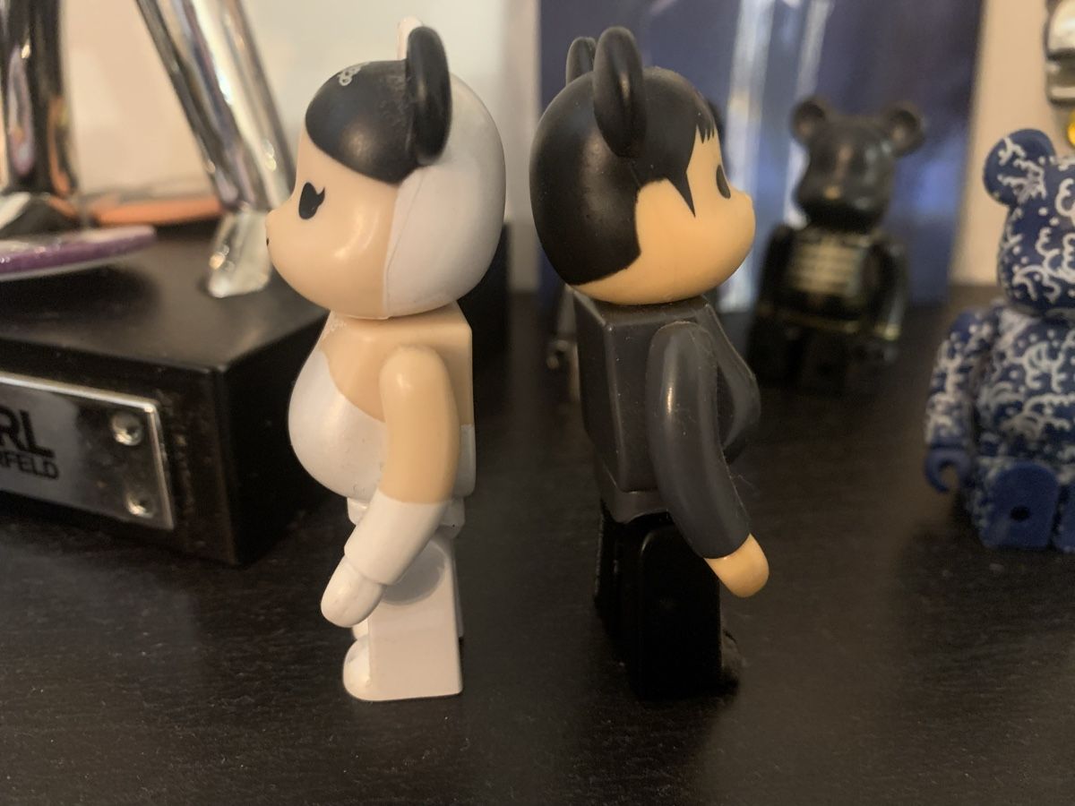 Medicom Toy Statuette: BEARBRICK Groom and Bride 100% – Usato da Genthod venduto da Lou_Jin 6